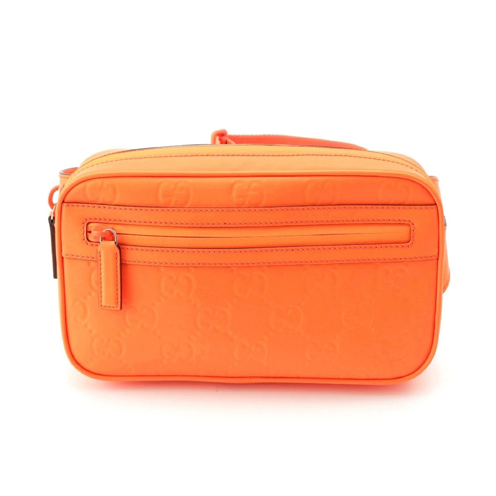 Gucci GG Effect Belt Bag Body Orange